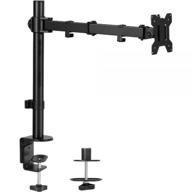 VIVO 모니터암 STAND-V001 32인치 및 34인치 38인치 울트라와이드 모니터, 검은색_스탠드높이 1m, 1개