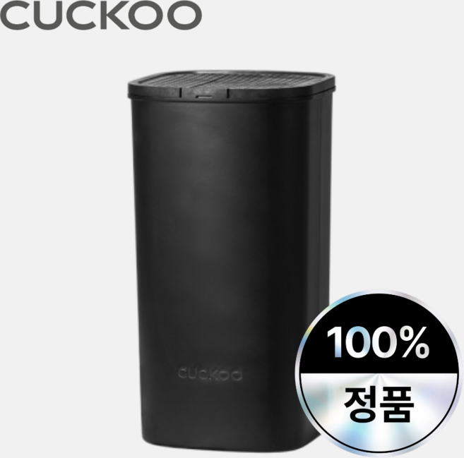 [쿠쿠 정품] 음식물처리기 3중 복합 탈취 필터 건조분쇄형 CFDF-E20C 호환가능 4단계탈취시스템, 블랙