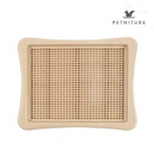 펫니처 망사 토일렛 배변판, 무드베이지, 1개