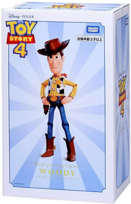 Takara Tomy 토이 스토리 4 실제 포즈 피규어 우디 40cm 인형 16 인치 장난감 눈 움직임 거대한 선물, 1개