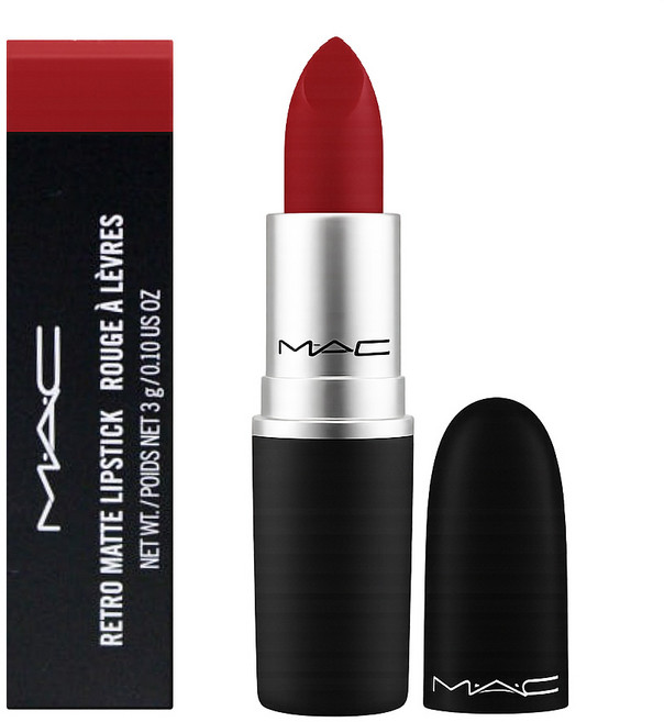 M.A.C립스틱- 매트/레트로 매트 립스틱 -백화점정품, (best) 루비우, 1개