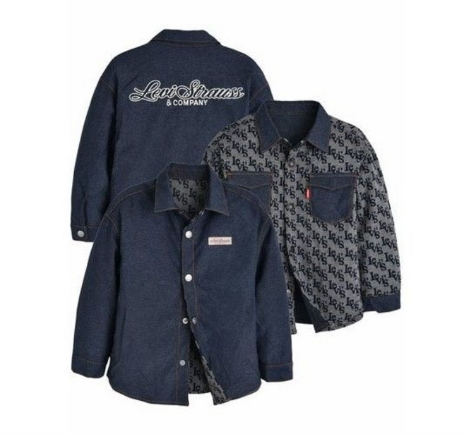 매장정품 리바이스 LEVIS V243SH303PLMC리버서블AOP데님셔츠 683407