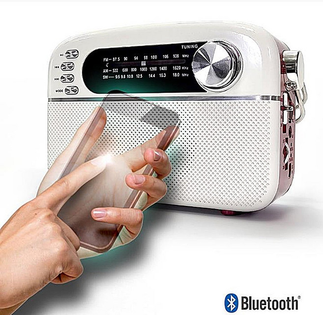 코비 라디오 블루투스 스피커 AP-290 USB/SD카드/FM/AM/SW수신 AP290, 코비 라디오 블루투스 AP-290 레드