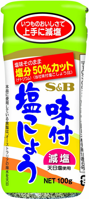 S&B 양념 소금 후추 감염 100g×5개, 5개, 100g