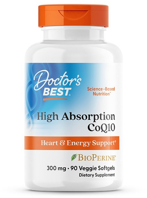 닥터스베스트 엡솔프션 코큐텐 CoQ10 코엔자임 큐텐 Q10 유비퀴놀 300mg 90정, 1개