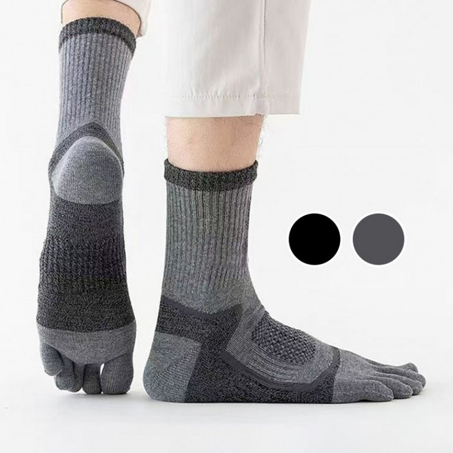 발가락 양말 두꺼운 러닝 등산 남자 스포츠