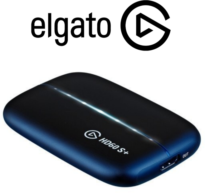 엘가토 Elgato HD60 S+ 외장형 영상 캡쳐 카드 방송용 게임 캡쳐 보드 벌크 출고