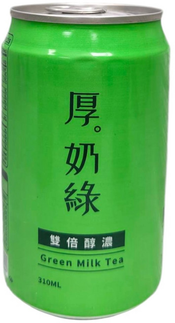 厚奶綠 雙倍醇濃 Green Milk Tea 310ML, 24個