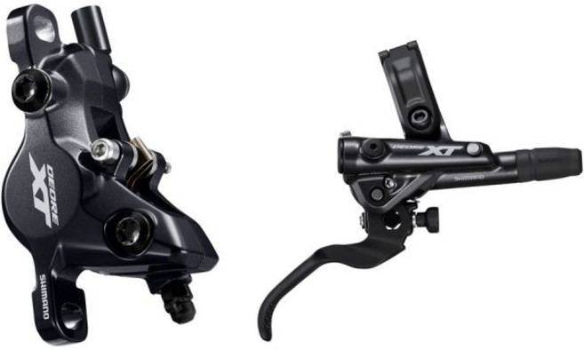 Shimano 시마노 데오레 XT BR-M8100 디스크 브레이크 & 레버 - 리어 유압 PM 2피스톤 IM8100JRRXNA170, Shimano 시마노 데오레 XT BR-M8100 디스