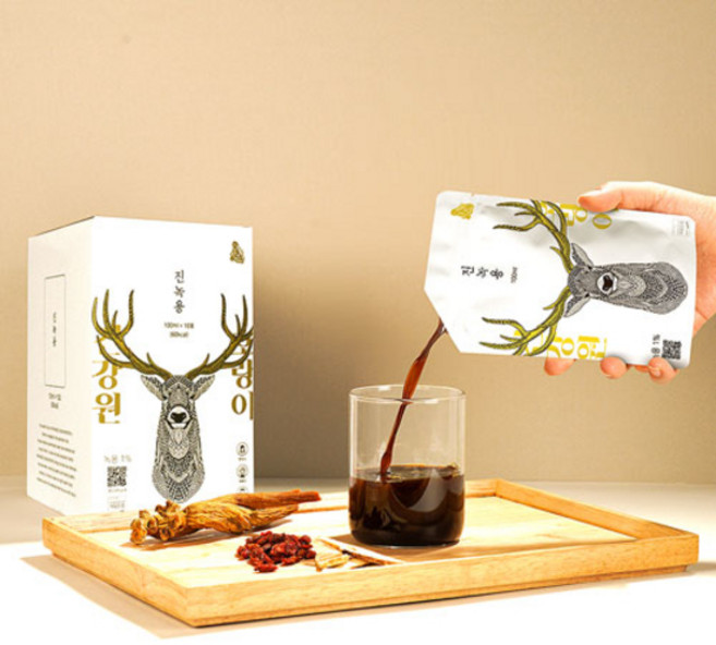 호랑이 건강원 진녹용, 100ml, 20개