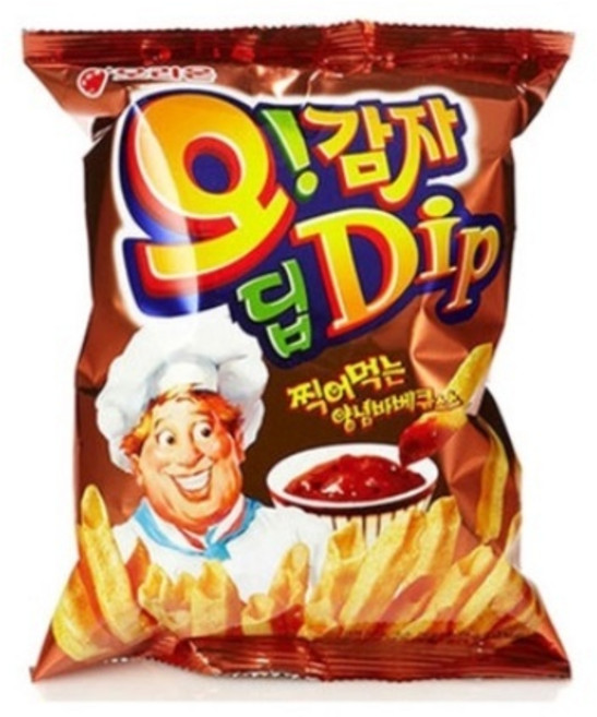 오리온 오감자 양념바베큐 75g, 1개