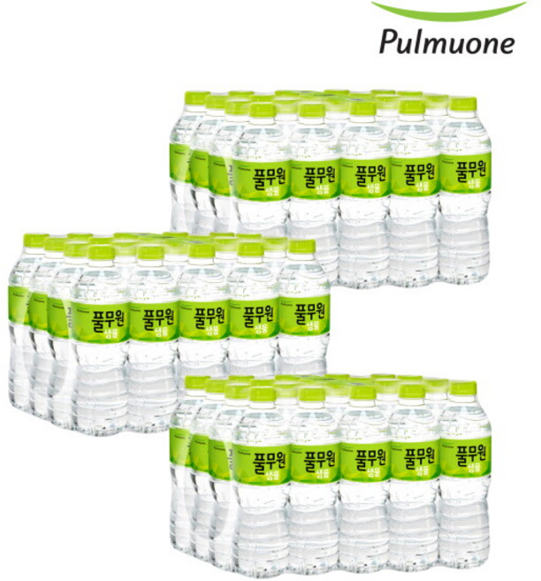 [풀무원샘물] 생수 500ml x 60병, 1세트, 30L