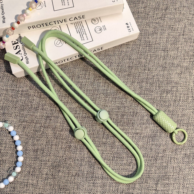 이프로 핸드폰 목걸이 스트랩 11색 전기종가능, 1개, 그린