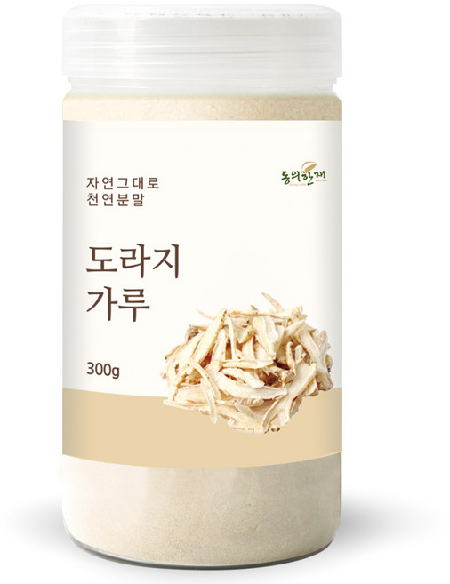 동의한재 프리미엄 100% 국산 3년근 약도라지 가루 분말, 300g, 1개
