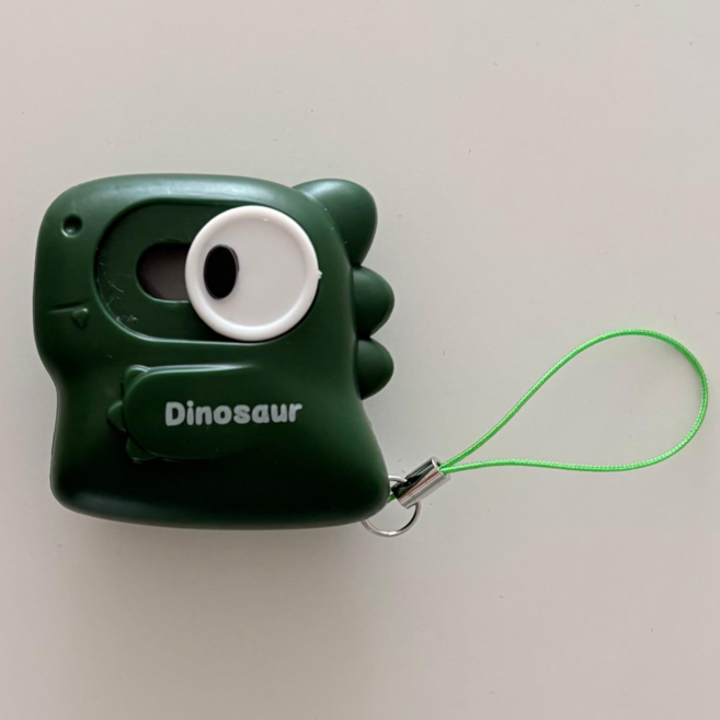 택배 언박싱 커터 공룡 자석 택배칼 세라믹 안전, 1개, 딥그린