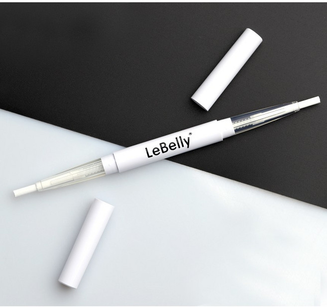분장몰 듀얼 오토 아이라이너 화이트 메이크업펜슬, 1개