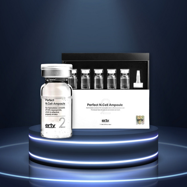 에르띠 퍼펙트 엔셀 앰플 간편기트 수분충전 탄력 재생 안색개선, 5개, 8ml
