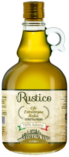 일 러스티코 이탈리아 100% 냉압착 엑스트라버진 올리브오일, 1개, 1L - 쿠팡