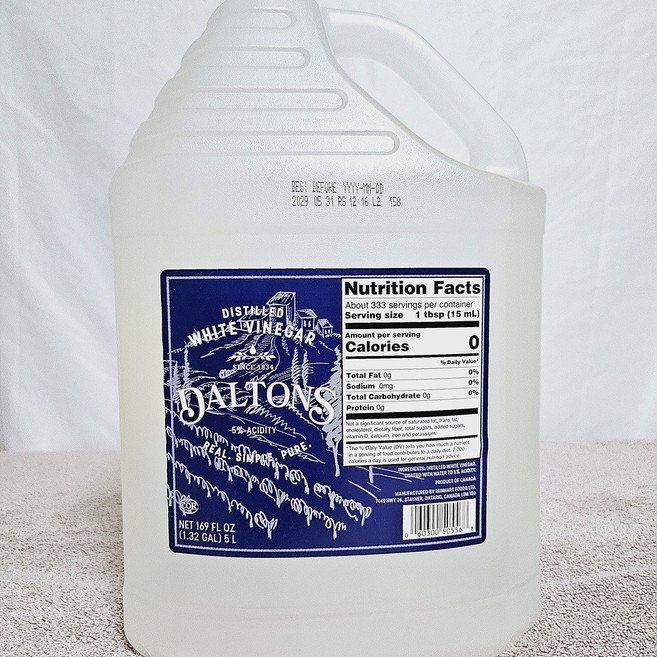 코스트코 레인하트 달톤 화이트식초 + 더메이런알콜티슈, 5L, 2개