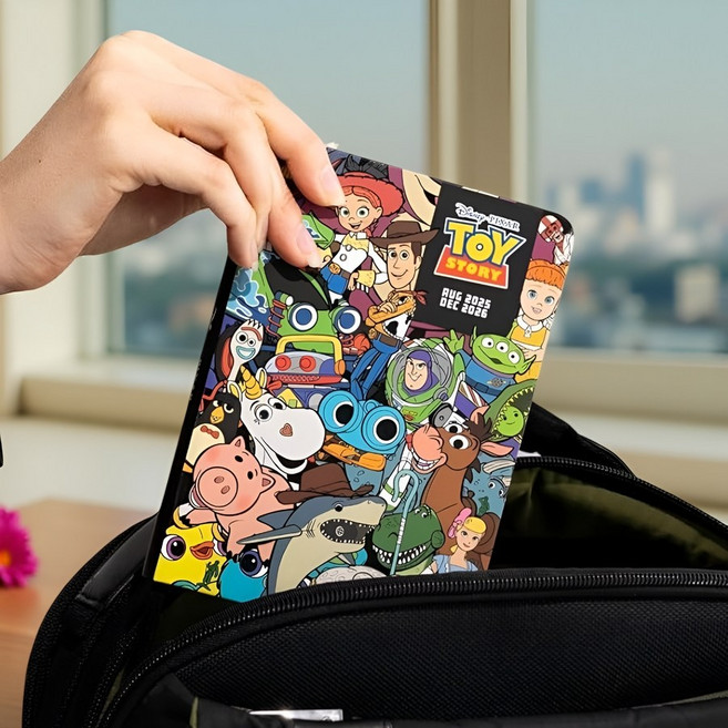 스페인 그루포에릭 2026 A6 디즈니 픽사 토이 스토리 주간 주 계획 다이어리