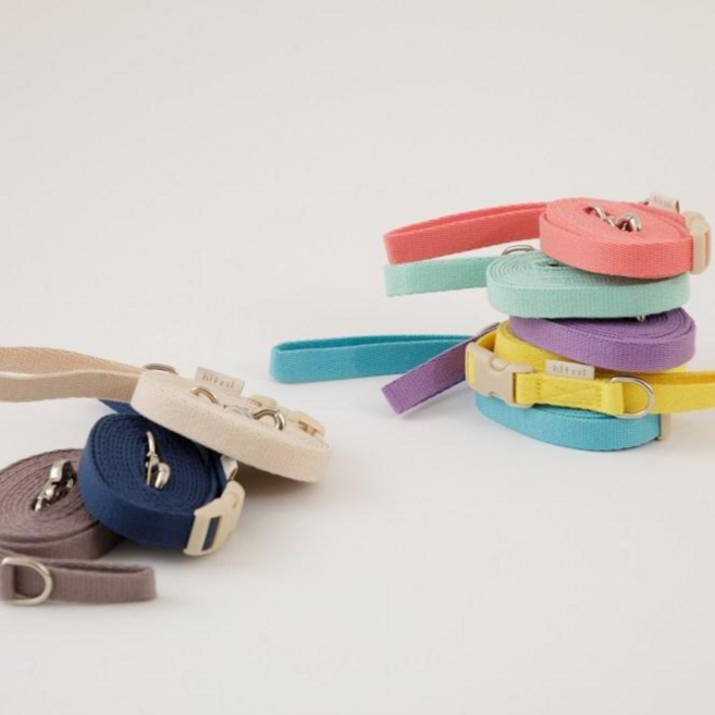힛찌 초경량 강아지리드줄 부드럽고 튼튼한 핸즈프리 산책줄 초소형견 소형견 중형견 강아지리쉬 1.5M 2M 3M 6colour, 15mm, 버클3M, 민트그린, 1개