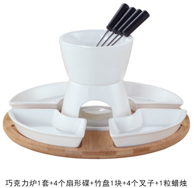 치즈퐁듀 그릇 치즈워머 라끌레트 갬성 홈파티 플레이트 등갈비 모짜렐라 스위스음식 퐁듀팟, 1개, 1개