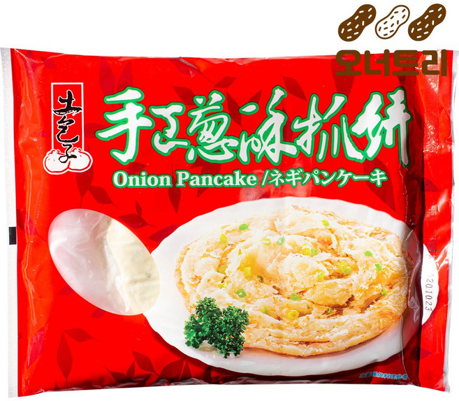 터보마켓 중국식품 냉동 다화 쇼좌빙 밀전병 중국식팬케익 전병, 500g, 1개