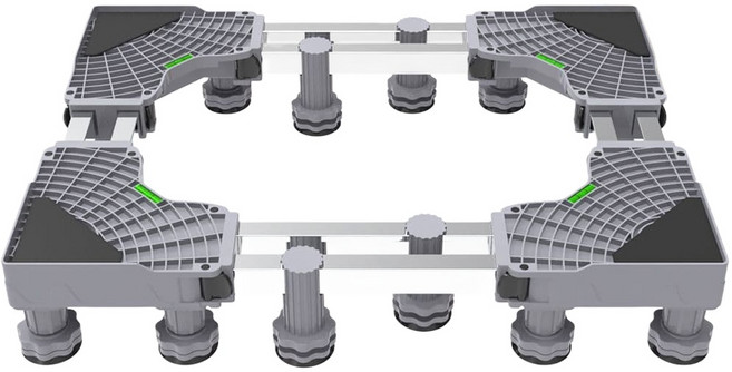 家用冰箱洗衣機底座 適用於 74-95cm 長度及 54-75cm 寬度, 1個