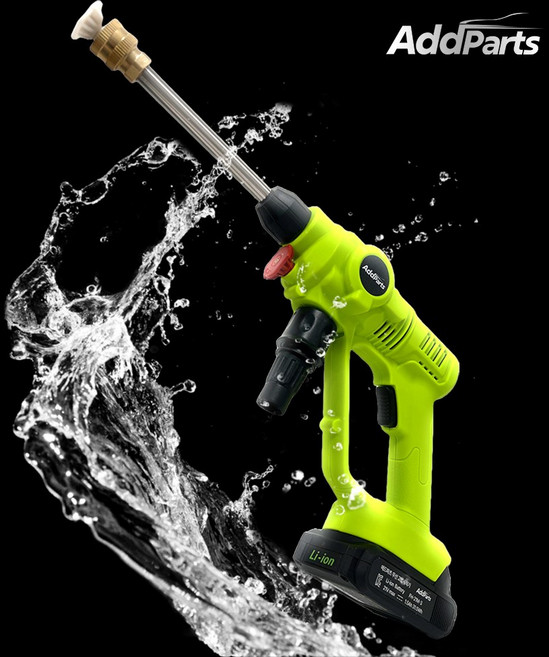 에드파츠 무선 고압세척기 바로샷 세차기 세척기 휴대용, 라임, 에드파츠 바로샷