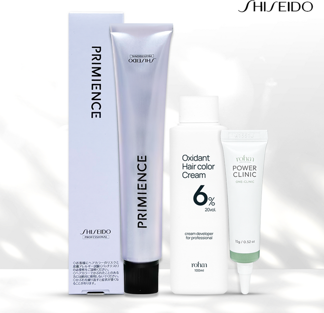 시세이도 새치 염색약 프리미언스 엔리치 80g 로한 6% 산화제 앰플 구성, PtBe 7 플래티넘 베이지 / 6% 산화제, 1개