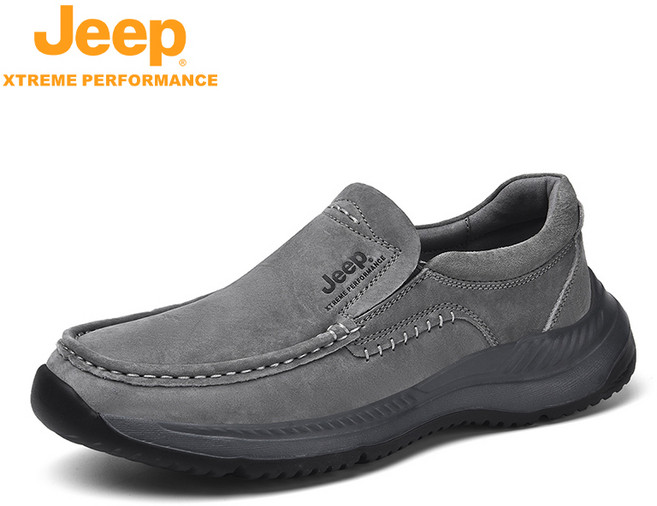 지프 소가죽 남성 편한 단화 남자 로퍼 캐주얼신발 슬립온 캐쥬얼슈즈 드라이빙슈즈 효도화