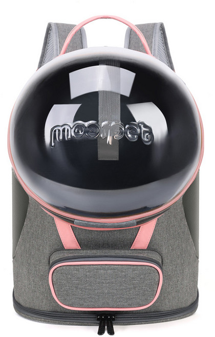 Sorpci 나일론 소재 우주선 캣백 휴대용 캐리어, 1개, 그레이