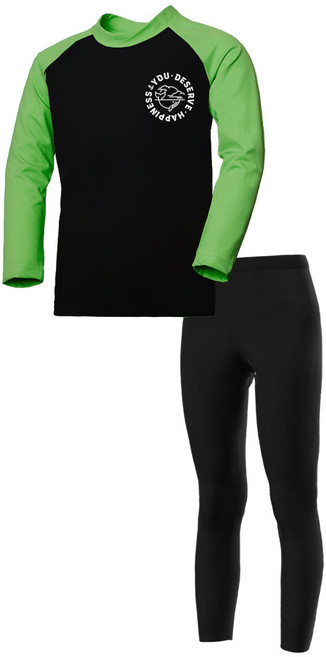 베키쥬 유아동 공용 래쉬가드 워터 레깅스 상하 세트