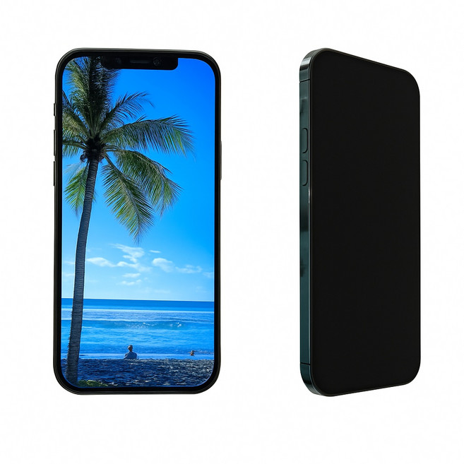 아이폰 한국제조 얇은 사생활보호 프라이버시 정보보안 필름 2매