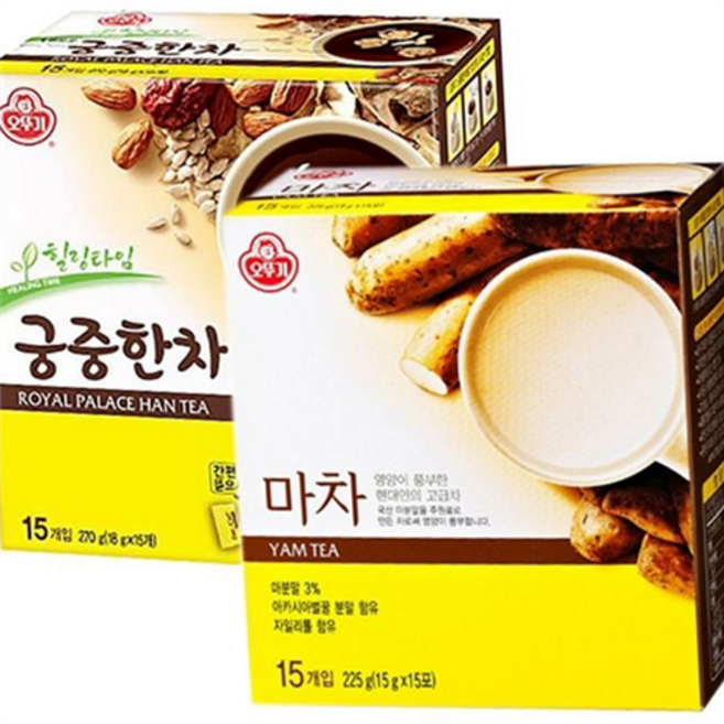 구수한 오뚜기 궁중한차 전통차 오뚜기 마차 간편한 세트