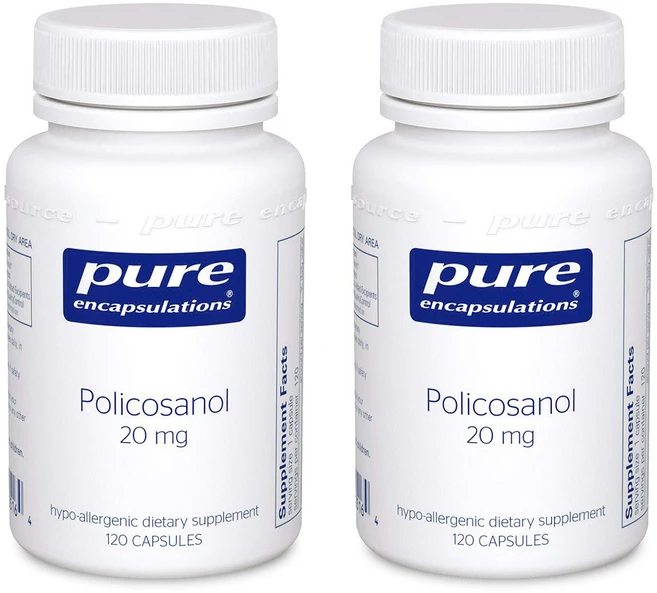 퓨어인캡슐레이션 폴리코사놀 20mg 캡슐, 2개, 120정 - 쿠팡