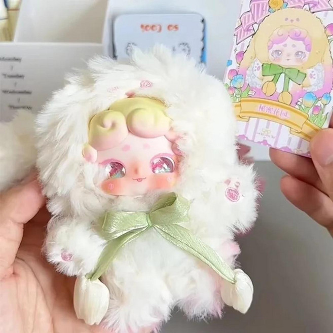 블라인드 박스 시크릿 가든 러블리 비닐 플러시 펜던트 인형 트렌디 미스터리 선물 취미, 1개, Color: 7. A