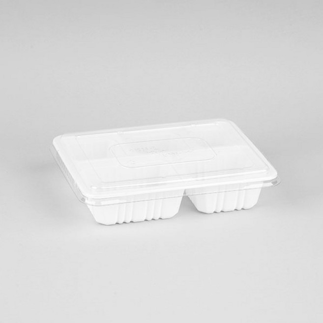 [박스] JH 70호 5칸 일회용 실링용기 백색, 600개