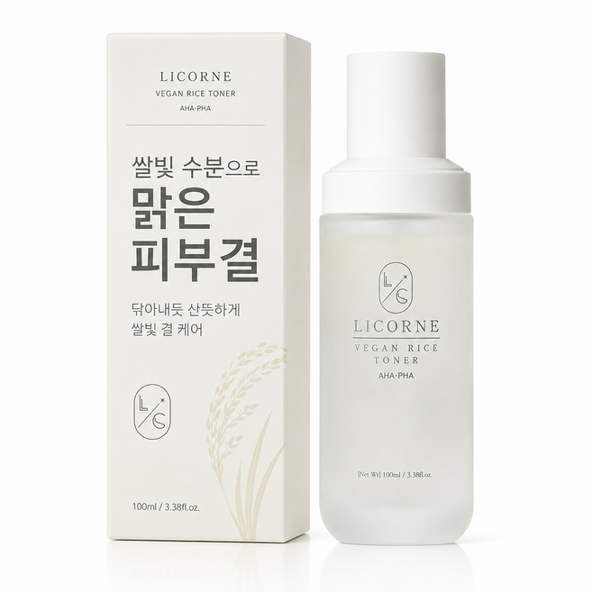 모공각질개선 쌀 토너 속건조 개선 수분진정 리꼼 라이스 저자극 피지조절 토너, 1매입, 1개