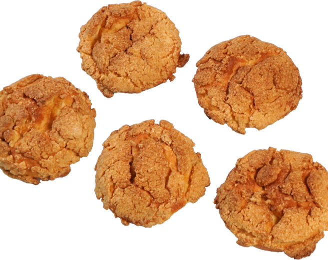 고단백 식이섬유 함유 아침식사대용 아이간식 프로틴빵 정통 소보로빵, 5개, 75g