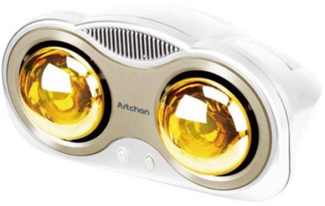 아트첸 2구 욕실용 히터, AT-020KP