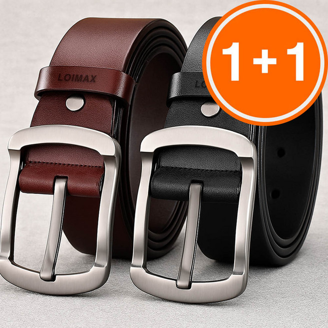 [1+1] 로이맥스 청바지벨트 허리 42까지 남성 남자 허리띠 혁대 NO-1