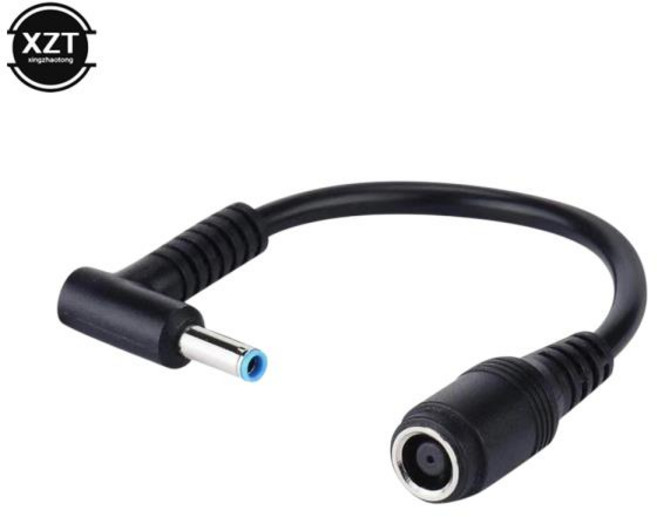 HP Dell 블루 팁 DC 전원 충전기 컨버터 PC 액세서리 훌륭한 교체 어댑터 커넥터 케이블 7.4mm ~ 4.5mm