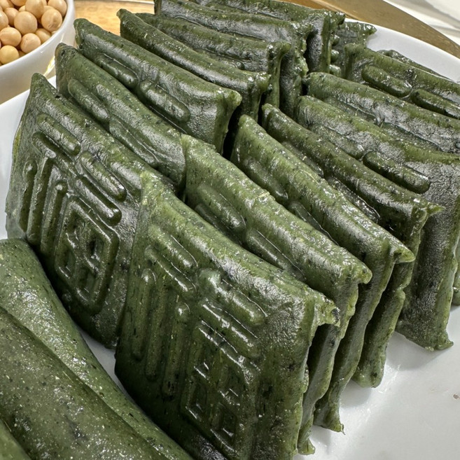 쑥떡마루 제주 해풍 쑥 절편 떡 쑥떡 당일생산, 1박스, 2kg