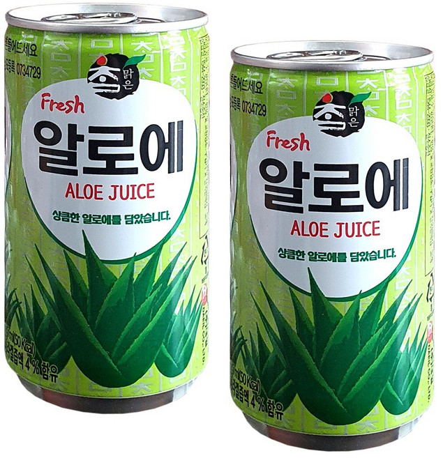 대일 참맑은 알로에 175ml x 60캔 (30캔x2박스)