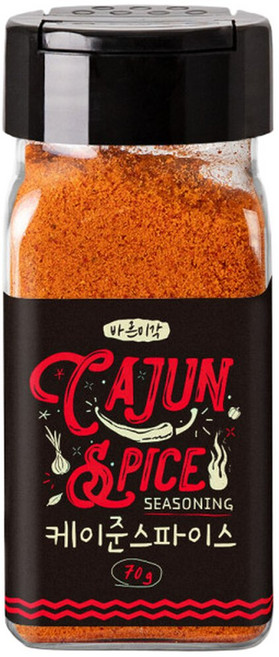 케이준스파이스 케이준시즈닝 드레싱 파우더 분말 소스 가루 케이젼 향신료 70g, 1개