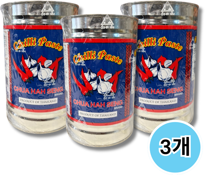 추하셍 칠리페이스트, 3개, 800g
