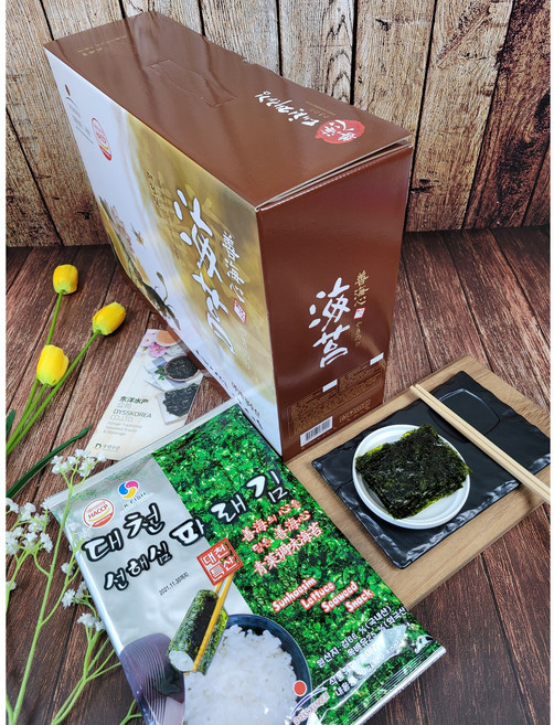 동양수산 대천김 20G 20봉(돌김 재래김 파래김) 우리집 대표반찬 자꾸 손이가요 손이가~, 400g, 1박스, 파래김전장20봉
