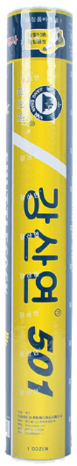강산연 배드민턴 셔틀콕 501, 화이트, 12개입, 1개