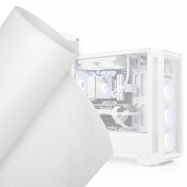 컴퓨터 본체 먼지망 먼지필터 빅타워 낱개, 화이트, 1개